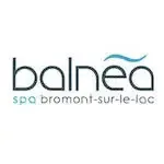 Logo du Spa Balnéa situé à Bromont sur le Lac en Estrie car Yan Dubord Massotherapeute Perceur a contribué à la satisfaction de plusieurs clients durant l'année 2009.