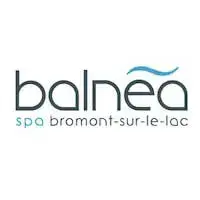 Logo du Spa Balnéa situé à Bromont sur le Lac en Estrie car Yan Dubord Massotherapeute Perceur a contribué à la satisfaction de plusieurs clients durant l'année 2009 et 2010.